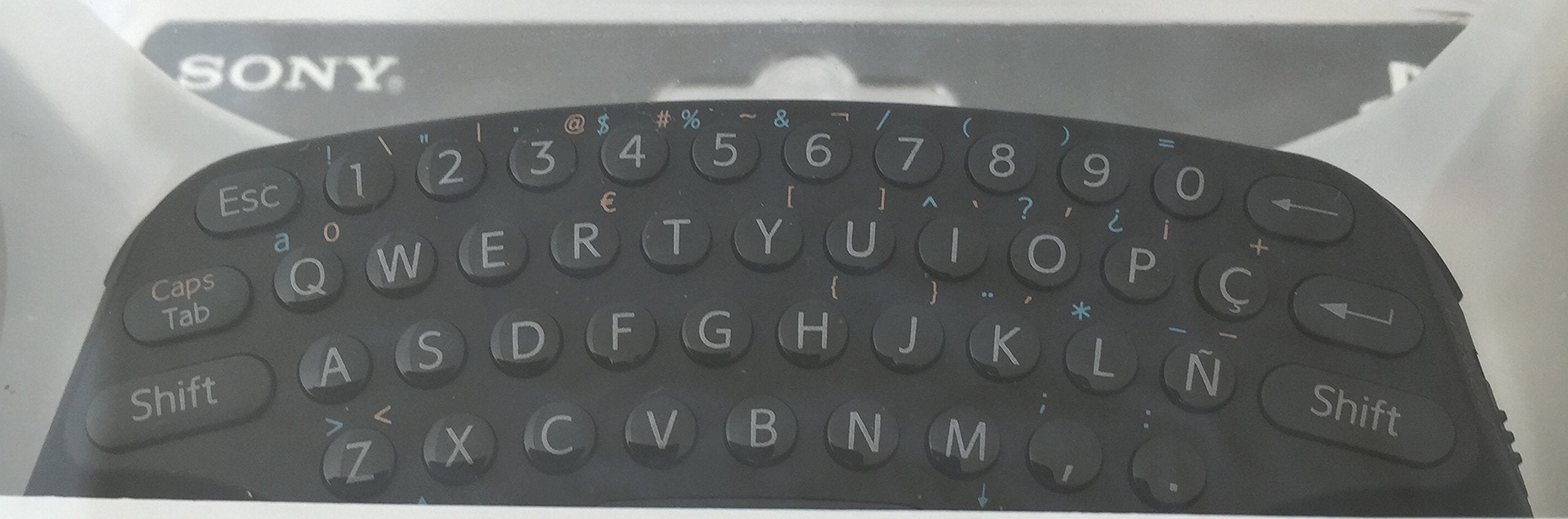Sony Teclado Inalámbrico para PS3 | Keypad Europeo QWERTY | Accesorio Gaming Sony Teclado Inalámbrico para PS3 | Keypad Europeo QWERTY | Accesorio Gaming